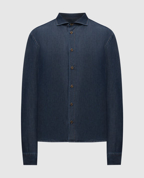 Peserico Blue denim shirt R56042L77D05557