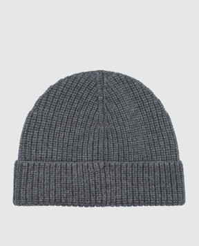 Valentino Gray wool cap with logo 5W2HB01TSUK