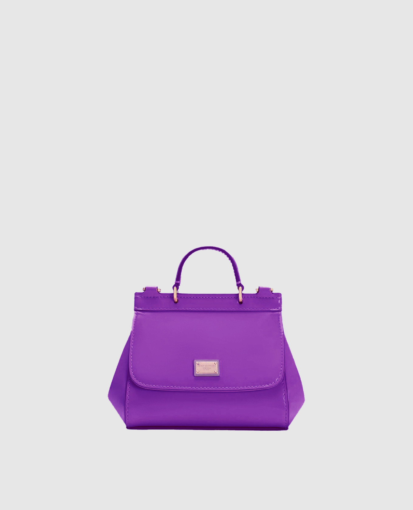 

Sicily Children's Purple Patent Leather Bag Dolce&Gabbana, Violet