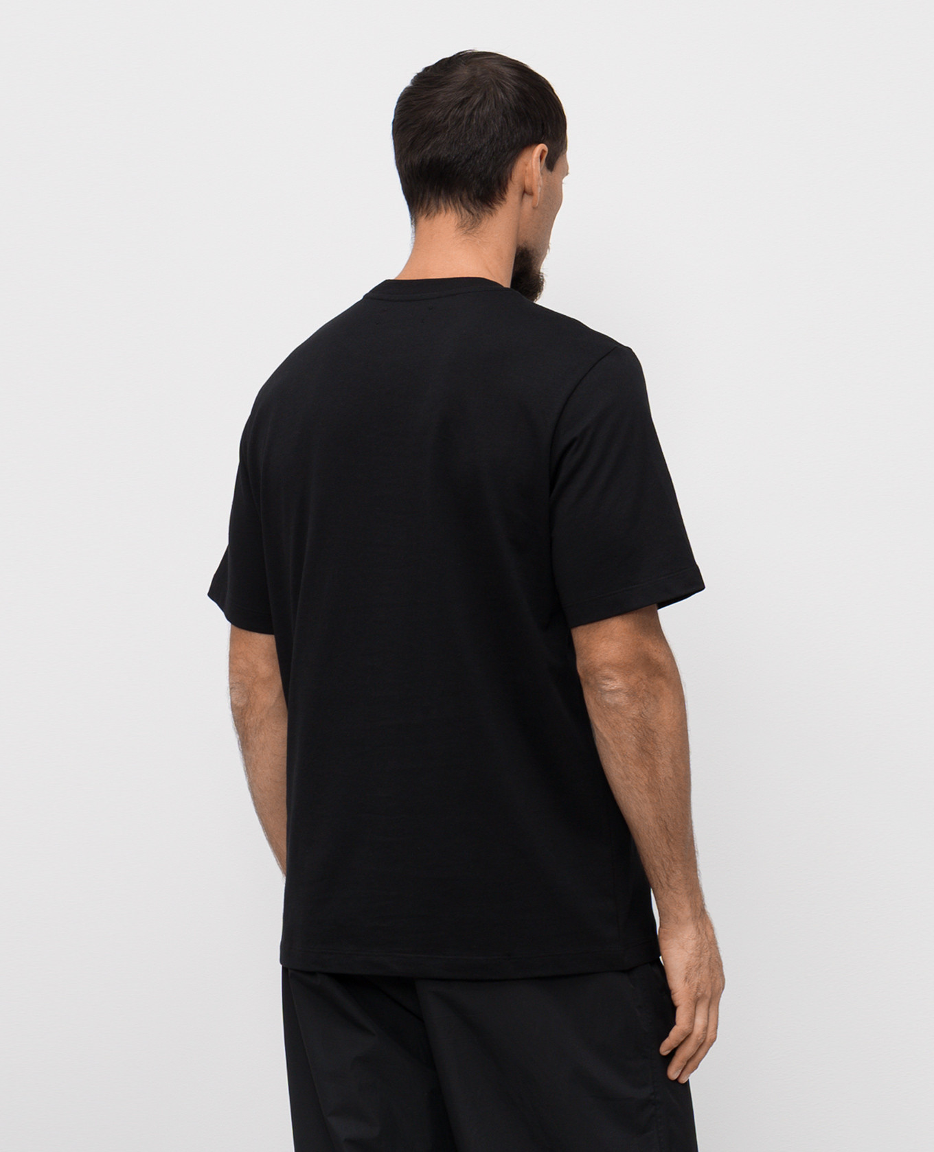 

Black T-shirt with logo AMIRI