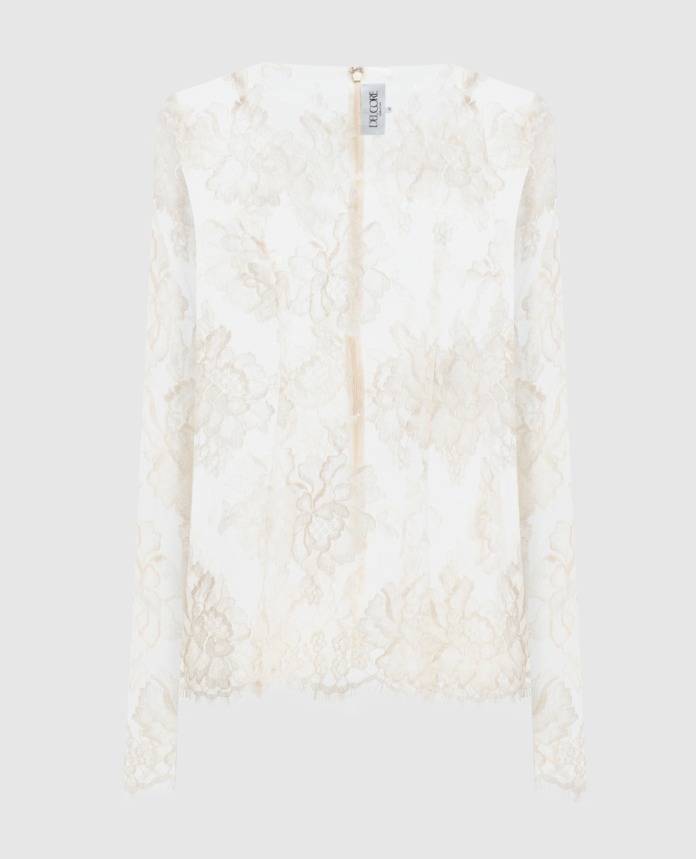

White lace top Del Core