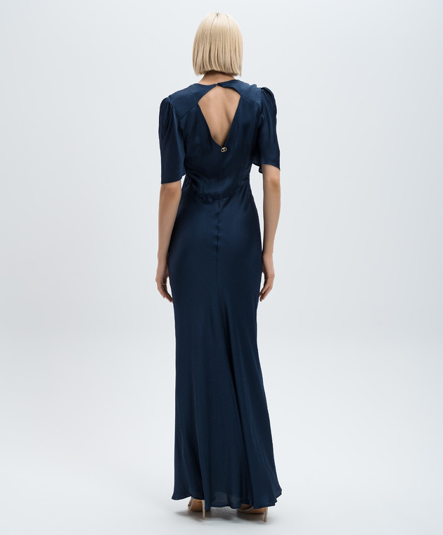 Twinset - Blue logo maxi dress 242TP2475 - shop with European delivery at  Symbol