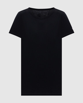 Y`S Yamamoto Black T-shirt with print YPT05060